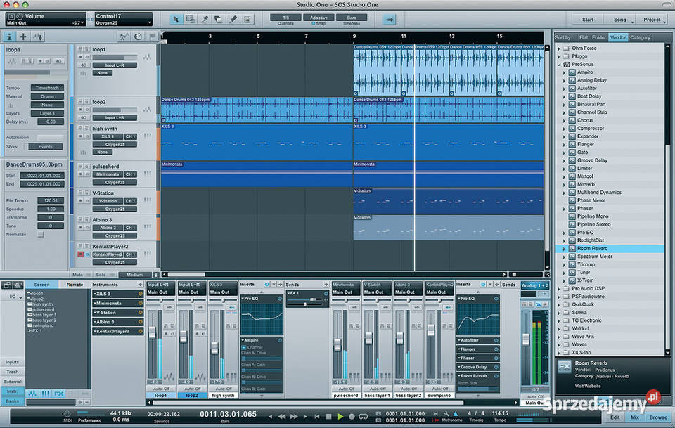 Presonus Studio One Pro DAW mazowieckie Warszawa