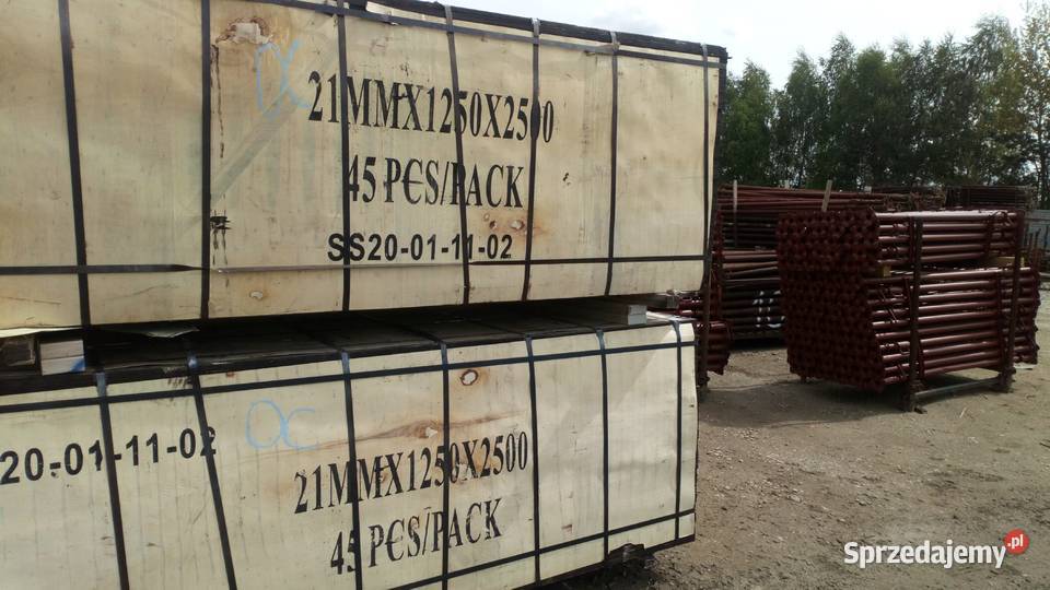 Sklejka szalunkowa topola chińska Recykling Tokarnia