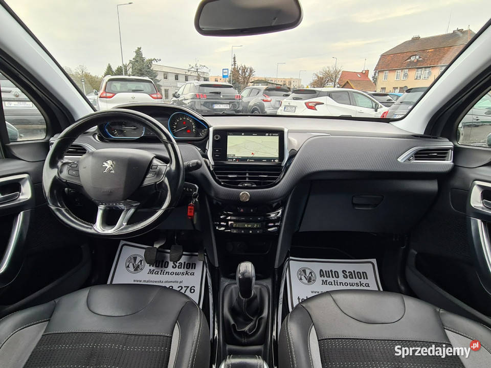 Peugeot 2008 Navi PDC Półskóry Led Klimatronik wielkopolskie
