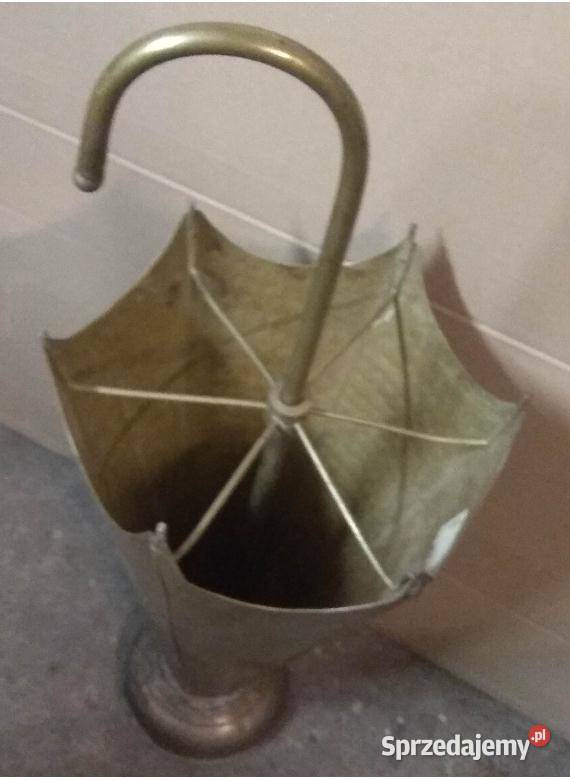 Parasolnik Metalowy mosiężny stojak na parasole Góra sprzedam