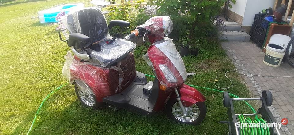 wózek moped elektryczny trójkołowiec Motocykle, skutery, quady Dębica