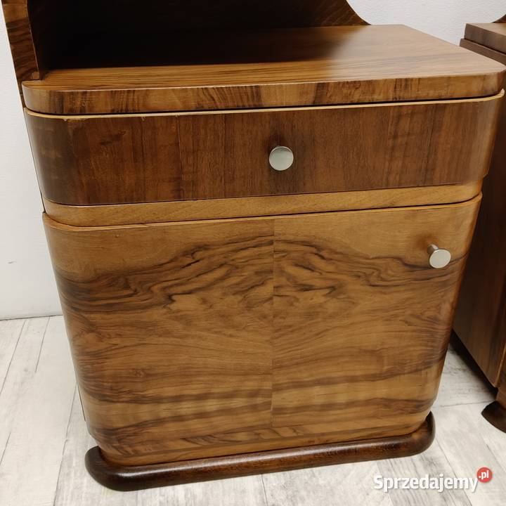 szafki nocne art Deco nakastliki vintage Radomsko