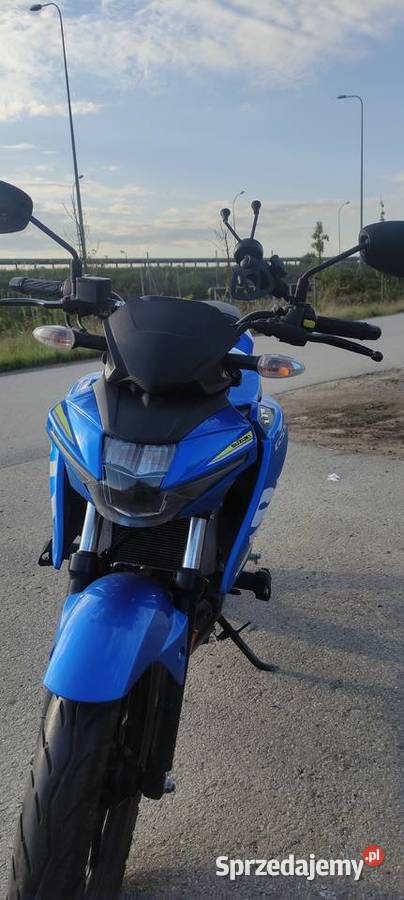 Suzuki GSXS125 naked 2018 rejestracja 2019 15 Rok produkcji 2018 Kraków