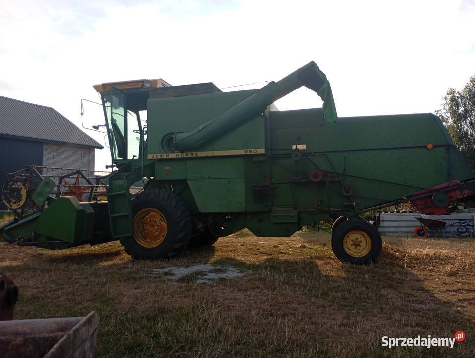 Kombajn John Deere 950 heder 3m Zbożowe świętokrzyskie