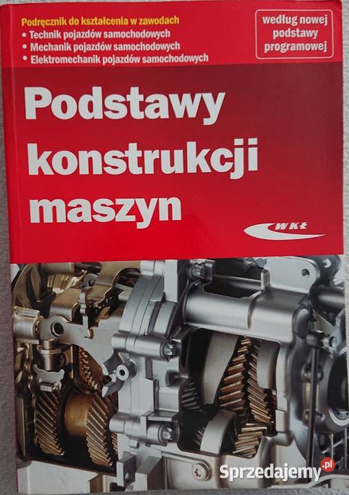 Podstawy konstrukcji maszyn miękka sprzedam
