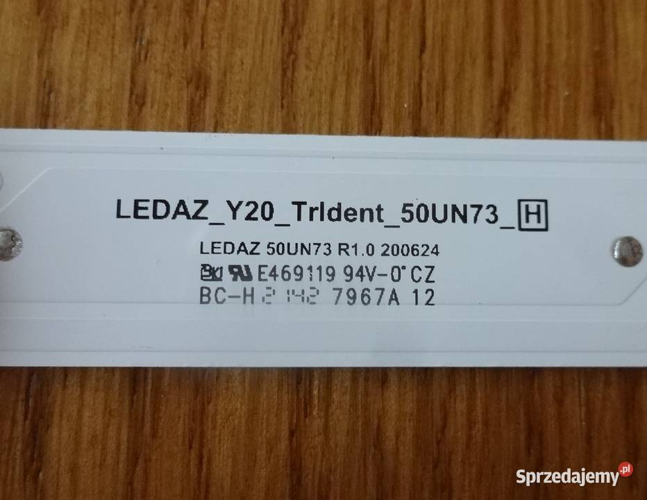 Listwy LED LEDAZY20TrLdent50UN73 50UP75LGD LG Szczecin sprzedam