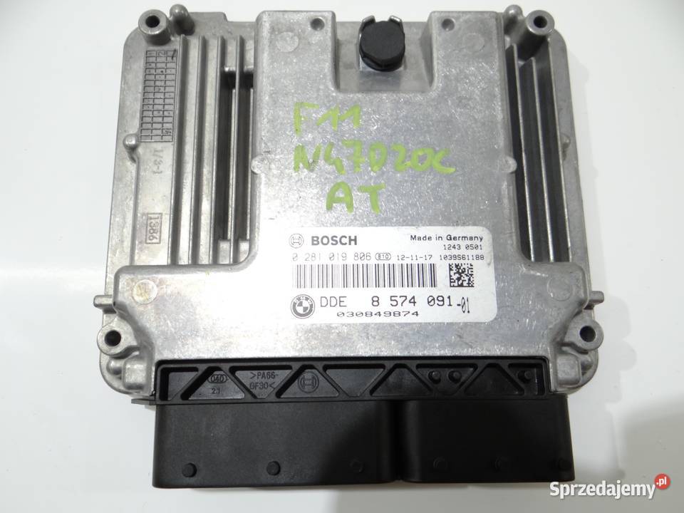 STEROWNIK KOMPUTER SILNIKA BMW F10 F11 N47D20C Strzyżewice