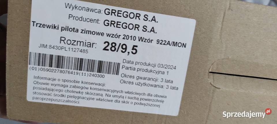 trzewiki pilota letnie wzór 2010 świętokrzyskie Mnichów