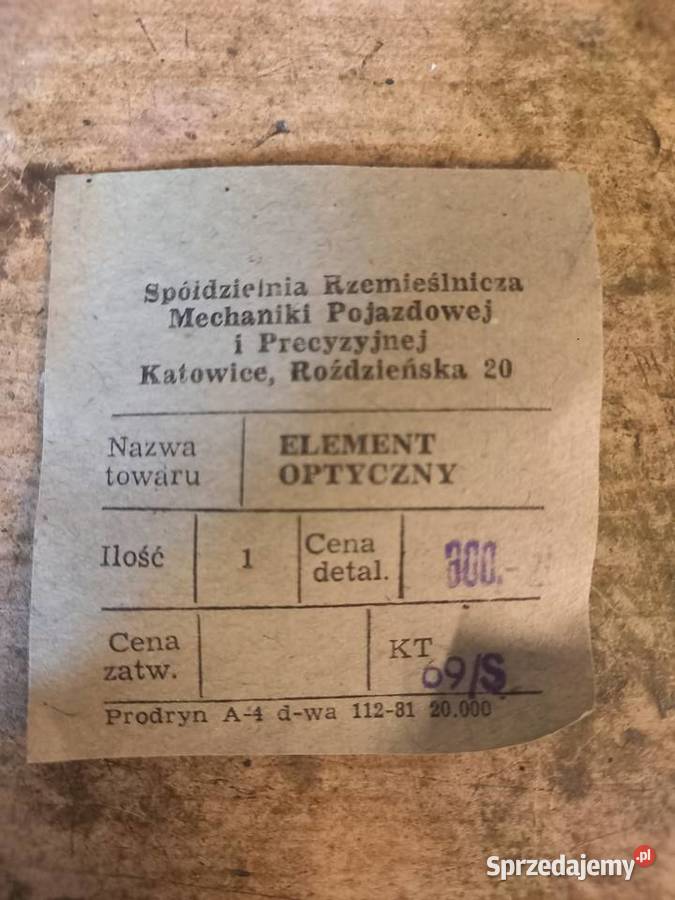 Nowa lampa przednia FIAT 125P ŁADA POLONEZ osobowe