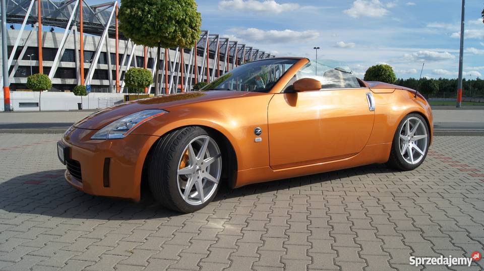 Nissan 350Z roadster wersja EU w rewelacyjnym wspomaganie kierownicy Korycin