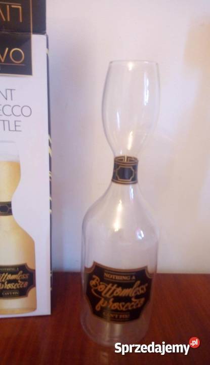 02Bezdenna butelka Prosecco Flet szampana