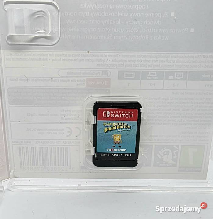 Gra SpongeBob Kanciastoporty Battle for Bikini Elbląg