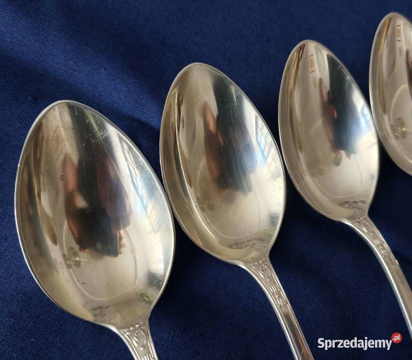 Platerowane łyżki obiadowe Hefra 6 sztuk zachodniopomorskie Szczecin