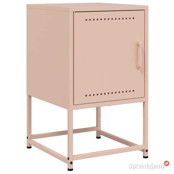 Szafka nocna różowa 36x39x605 stal WM846448 Warszawa