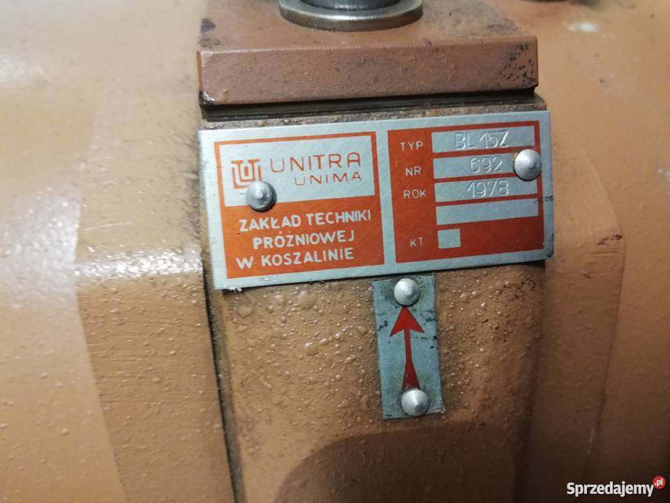 pompa BL15Z Unitra Unima Dąbrowa Górnicza