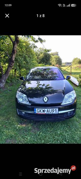 Renault Laguna III 2008 pomorskie Kwidzyn