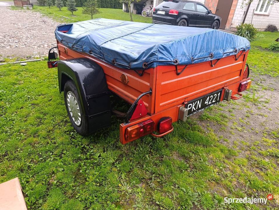 Przyczepka Samochodowa Zarejestrowana Do samochodów osobowych Rzeczków sprzedam