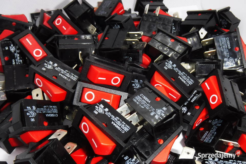 Przełącznik kołyskowy OFFON 250VAC 16A mazowieckie Chlewiska