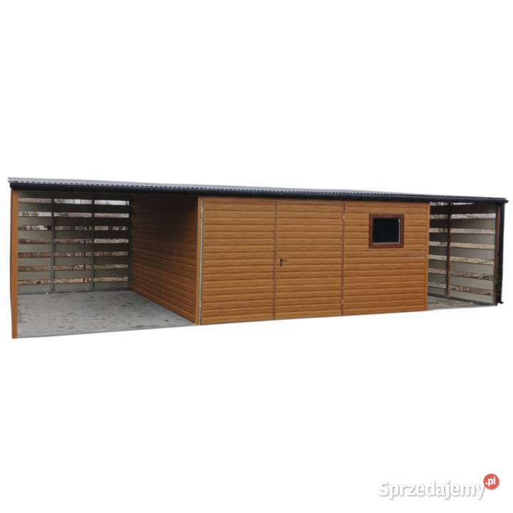 Garaż Blaszany wiaty Panelowe 10x5m złoty dąb zachodniopomorskie Szczecin