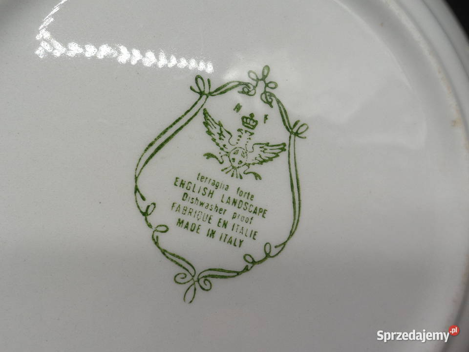 Włoskie talerze głębokie 2 Raszków
