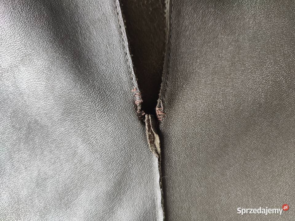 Spódnica trapezowa z ekologicznej skóry Częstochowa