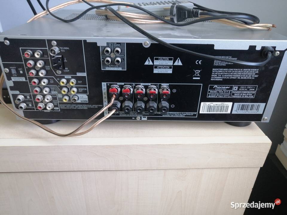 Amplituner Pioneer VSX417 z pilotem Legnica