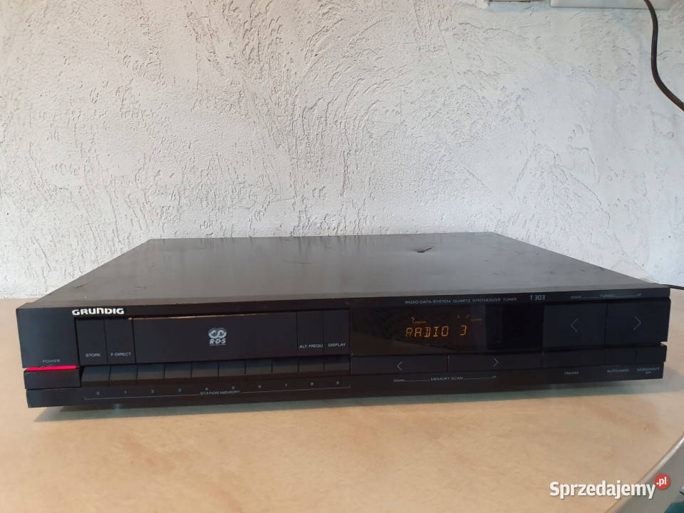 Tuner cyfrowy radio Grundig T303 T 303 Radioodtwarzacze wielkopolskie sprzedam