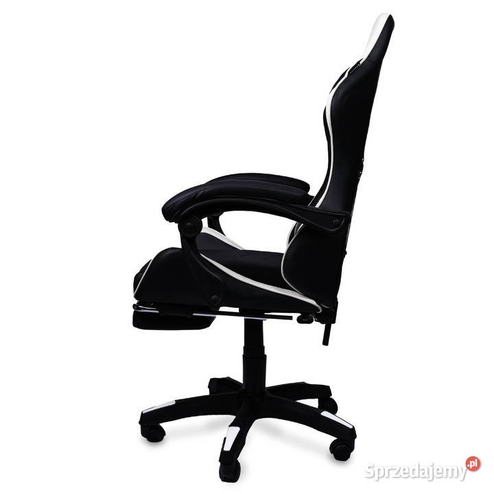 Fotel gamingowy krzesło obrotowe z podnóżkiem wielkopolskie Poznań