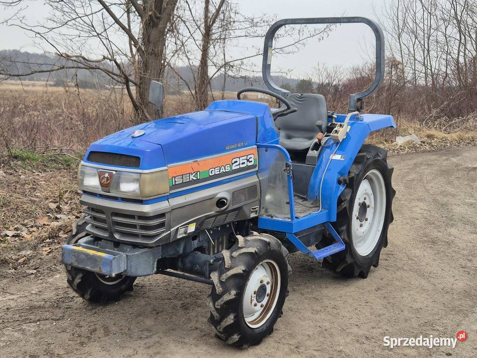 Traktorek ISEKI TG253F 25 44 Wspomaganie Małuszyn