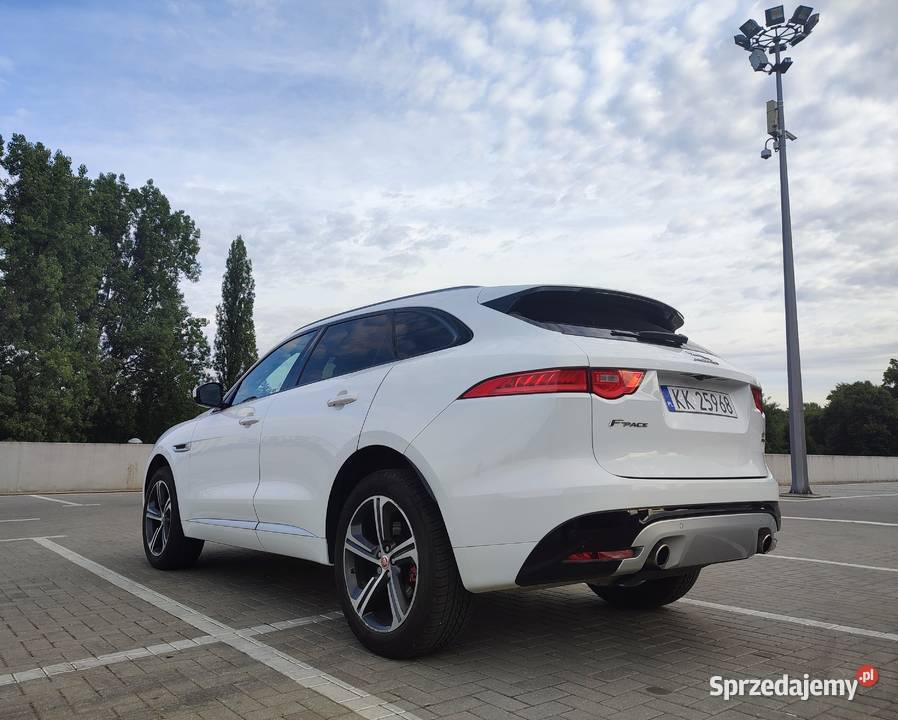 Jaguar fpace wersja S 4x4 380 full Kraków