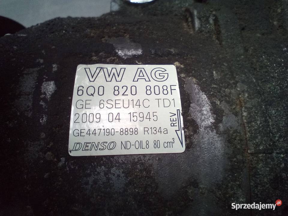 kompresor klimatyzacji seat ibiza iv 6j 16 bts Bielsko-Biała