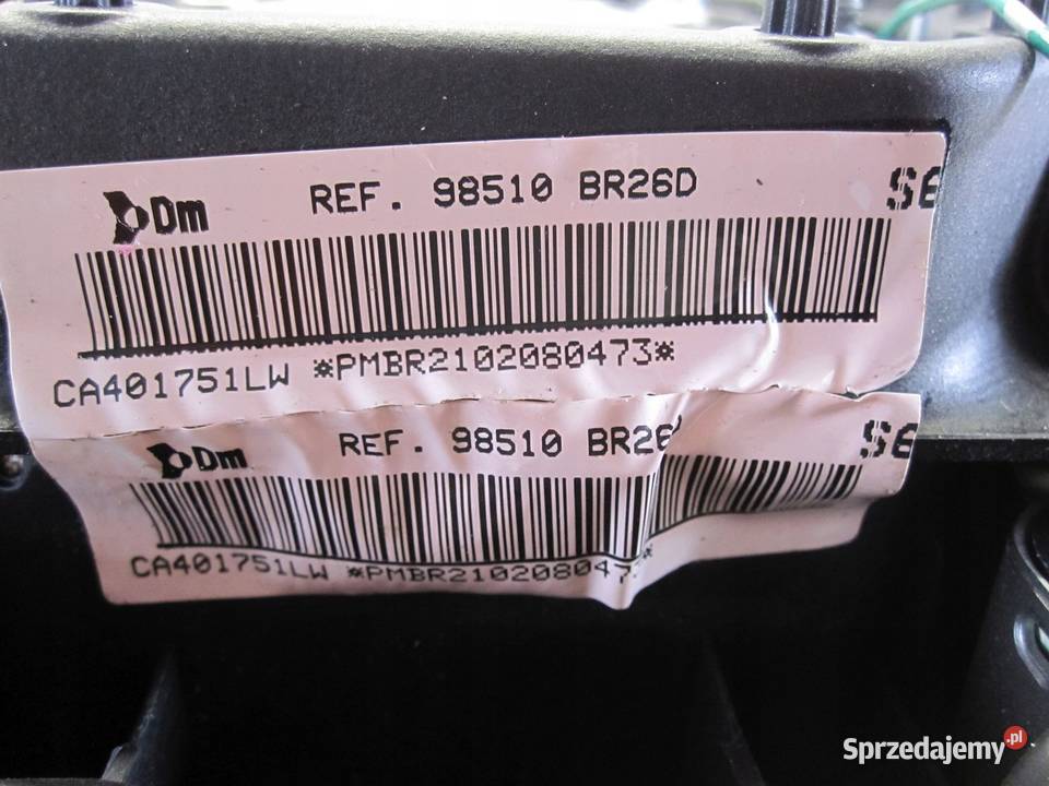 QASHQAI I J10 10r AIRBAG poduszka kierowcy 98510