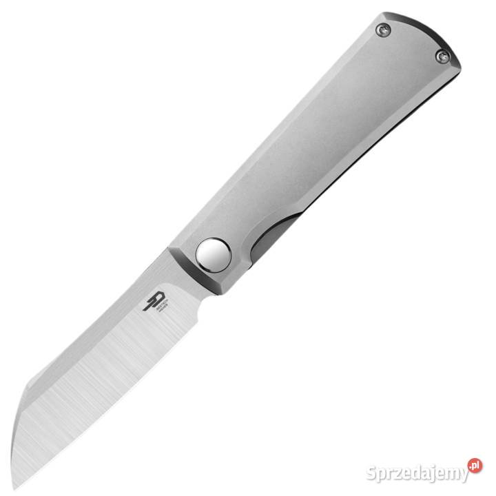 Nóż składany Bestech Bruv Gray Titanium Satin Warszawa