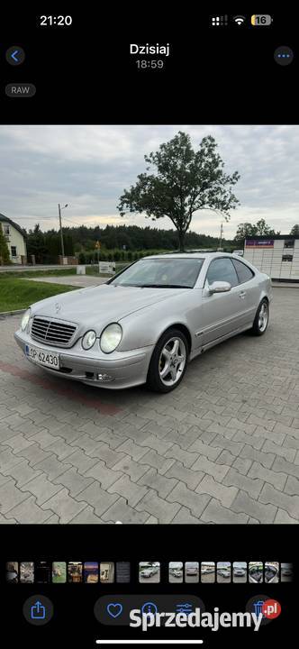 Mercedes CLK 23 kompressor Józefów nad Wisłą