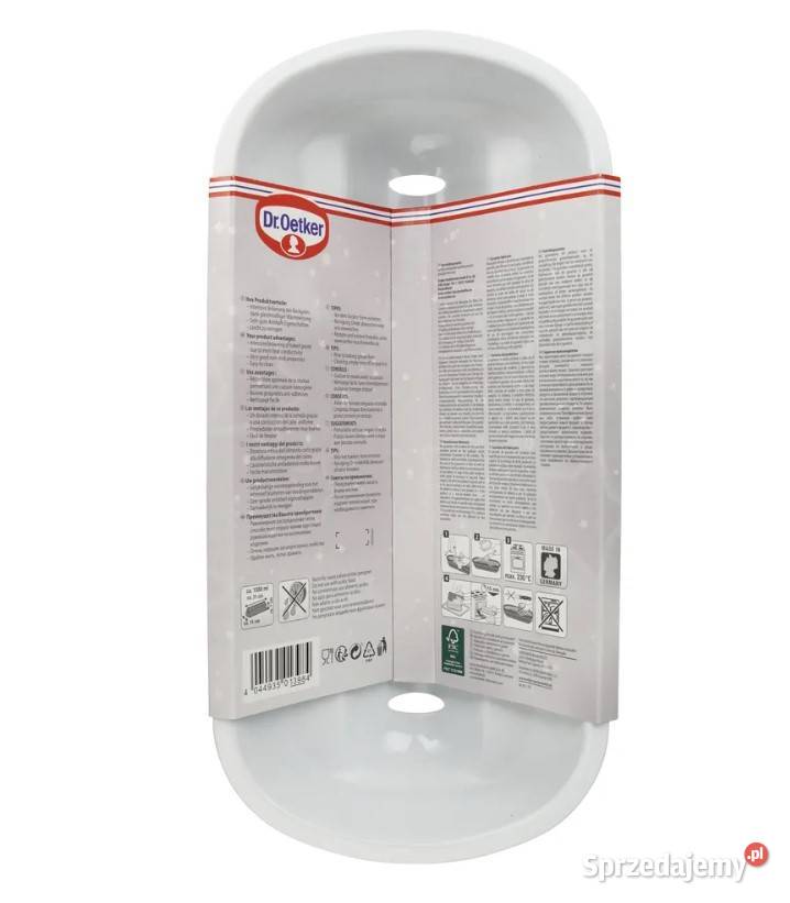 Dr Oetker Stalowa forma na chałkę keks White Szczerbice sprzedam