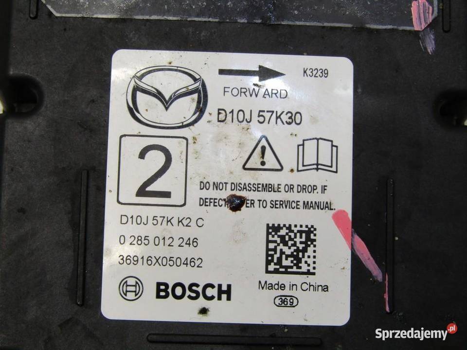 MODUŁ SENSOR PODUSZEK POWIETRZNYCH AIRBAG OK osobowe