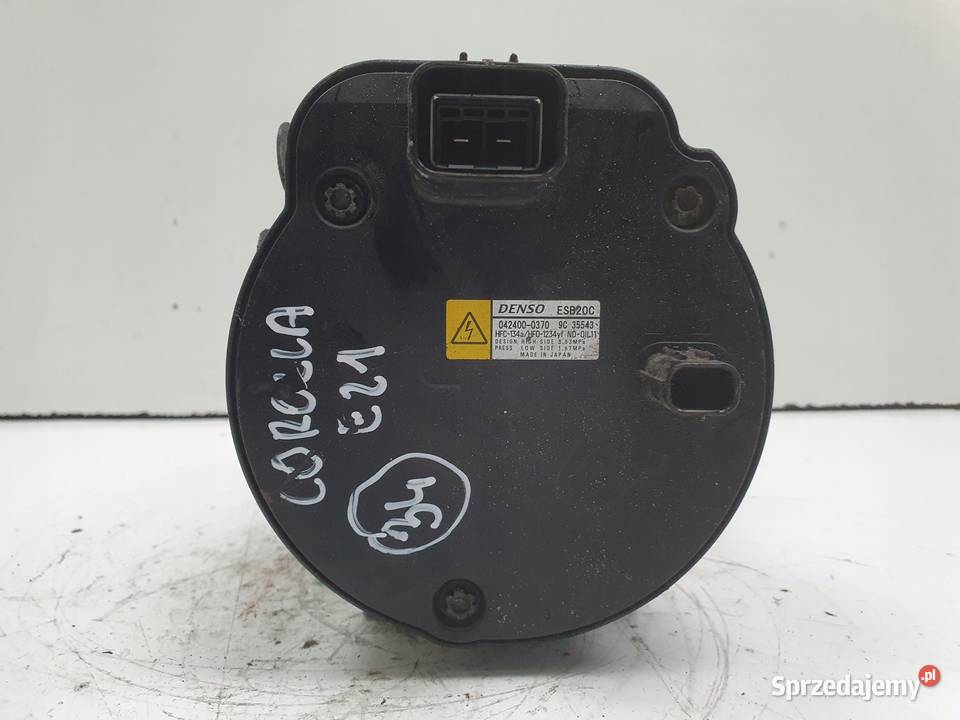 SPRĘŻARKA KLIMATYZACJI Toyota CHR 18 Hybrid lubelskie