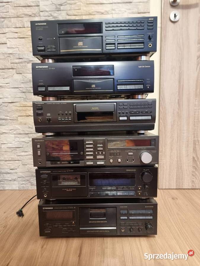 Unikat deck magnetofon technics M258R ładny Poznań