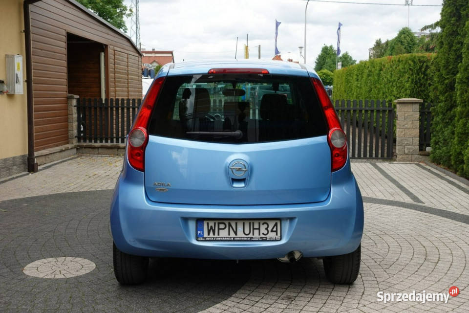 Opel Agila Pewne Auto Wzorowy Stan Klima Rok produkcji 2008 Płońsk
