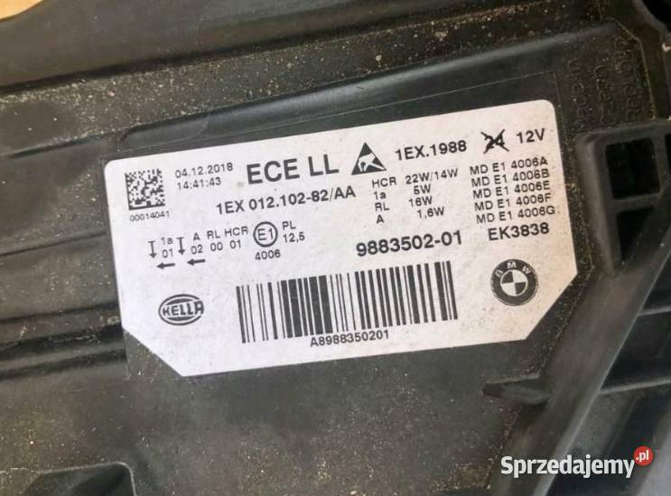 BMW 3 f30 F31 pełne reflektory led facelift lubelskie Lublin