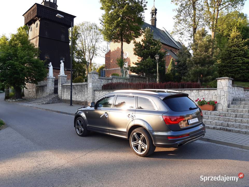 AUDI Q7 42 TDI V8 QUATTRO pakiet V12 aktywny Rok produkcji 2012 Kraków