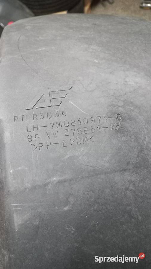 nadkole tylne lewe Volkswagen Sharan