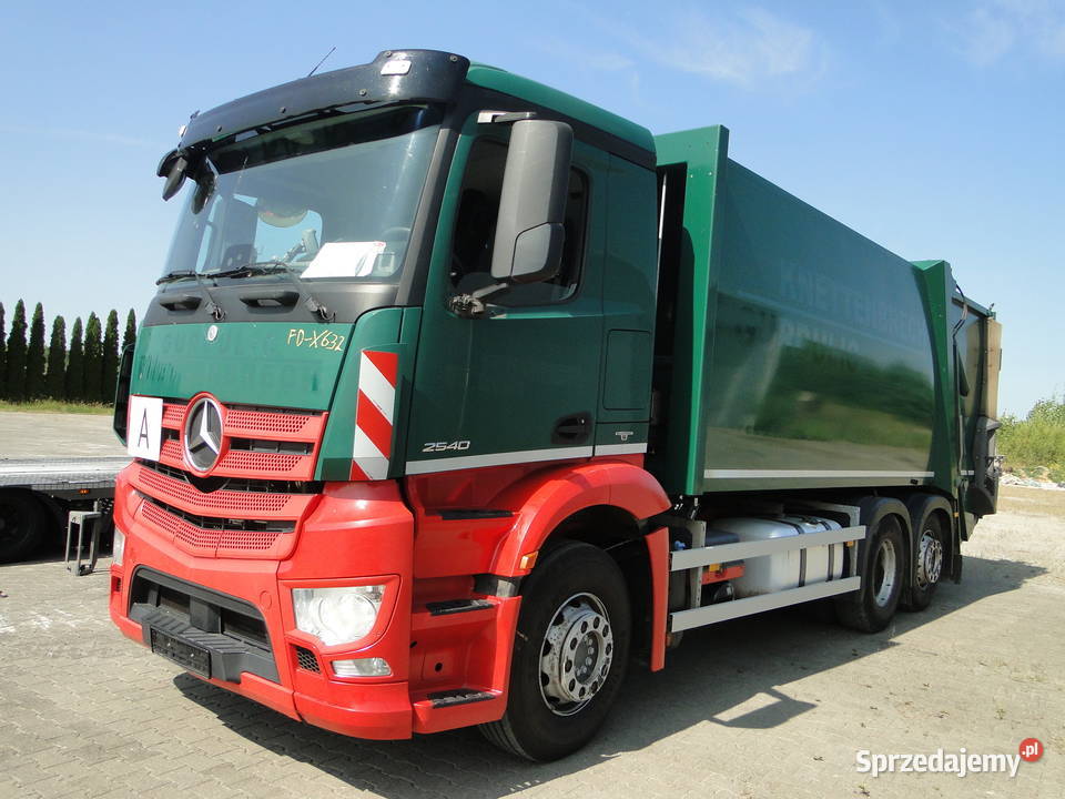 Śmieciarka MercedesBenz 2540 Euro 6 Antos Stasi Las