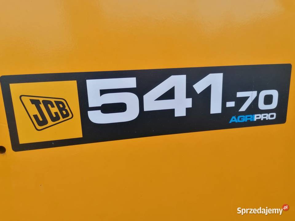 JCB 54170 AGRIPRO 2016r Pompa jazdy wielkopolskie Wilkowo