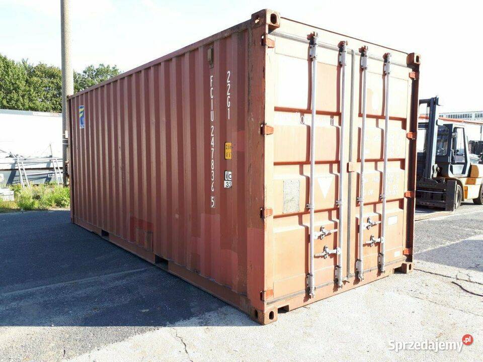 Kontener morski magazynowy 20DV 6 metrowy Krotoszyn