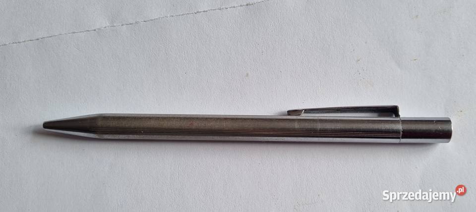 Długopisy PRL metalowe 3 sztuki