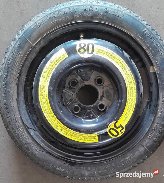 KOŁO ZAPASOWE ZAPAS VW GOLF III 35JX14