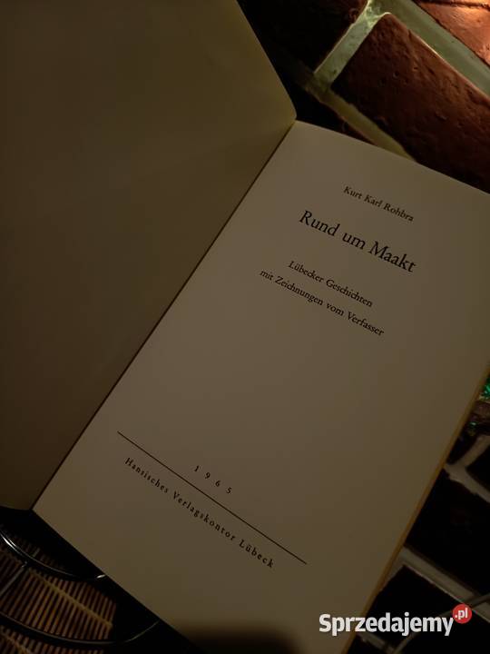 rund um maakt kurt karl rohrbra 1 wydanie 1965
