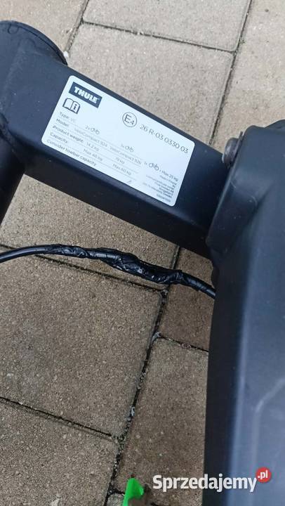 Bagażnik hak Thule 926 Velocompact 3 rowst Godziszka