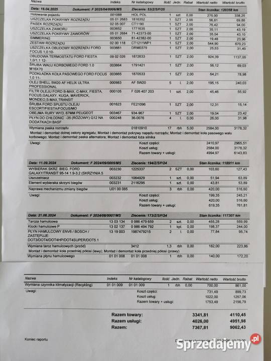 FORD TRANSIT COURIER 2018r SALON POLSKAKLIMA zarejestrowany w Polsce Poznań sprzedam